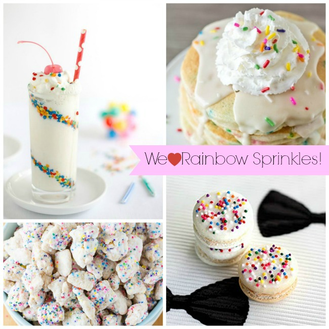 Rainbow Sprinkle Foods, Treats & Desserts! See More Ideas for Rainbow Sprinkle Treats On B. Lovely Events