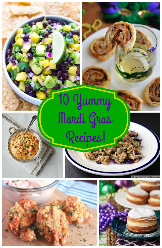 10 Yummy Mardi Gras Recipes- B. Lovely Events
