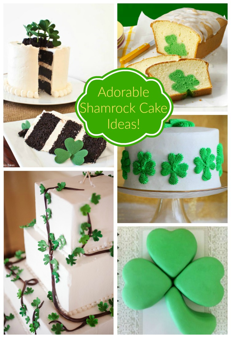 Adorable Shamrock Ideas!-See More Inspiring Shamrock Cakes On The Blog! - B. Lovely Events