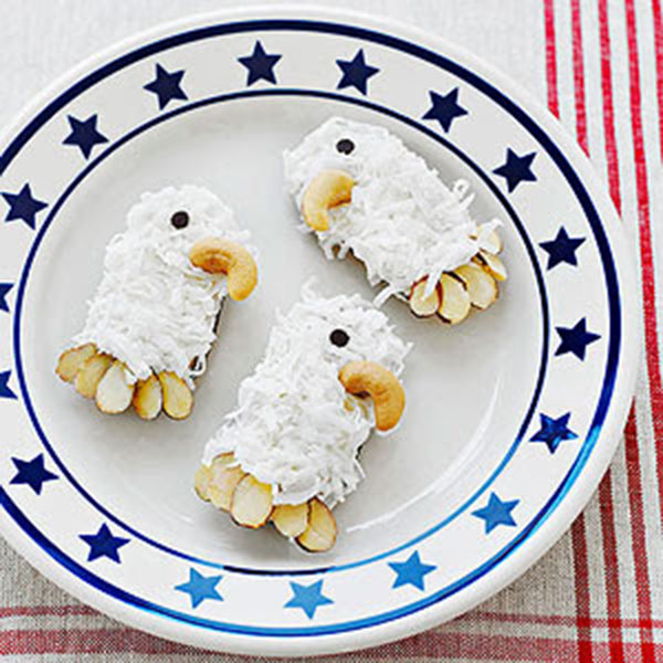 Bald Eagle America Presidents Day Cookies