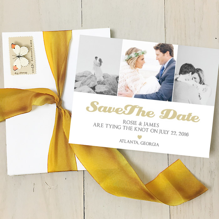 Custom Save The Date- Basic Invite