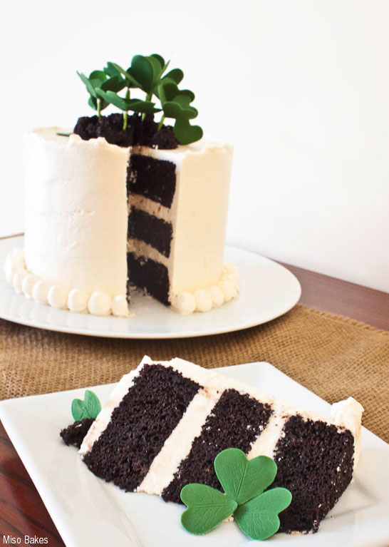 Fun Shamrock Cake From The Cake Blog! See More Inspiring Shamrock Cakes On The Blog! - B. Lovely Events
