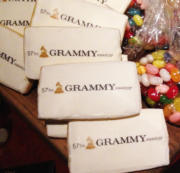 GRAMMYs Award cookies!