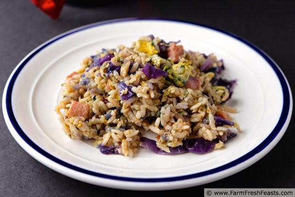 Mardi gras Fried Rice! -See More Of The10 Best & Yummy Mardi Gras Recipes - B. Lovely Events