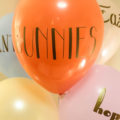 Cute DIY Tyopography Easter Balloons! -See How To Make These On B. Lovely Events