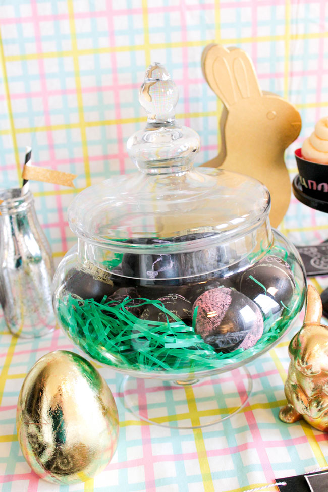 DIY Chalkboard Easter Eggs! -Learn The How To On B. Lovely Events