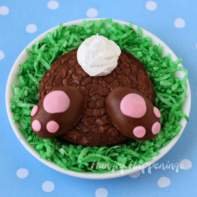 Easter Brownie Bunny Butts! - See More Easter Bunny Butt Ideas On B Lovely Events