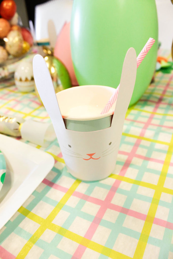 Easter Bunny Cup- SO Cute!- B. Lovely Events