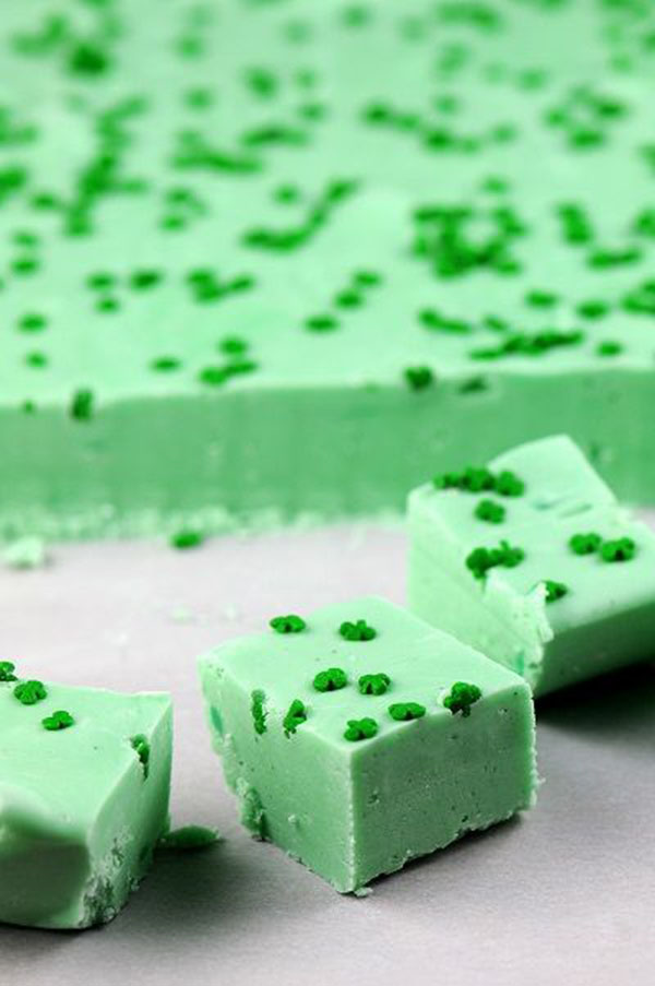 Grasshopper Fudge! Perfect for st patricks day!