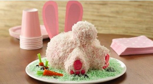 Lovely BUnny Butt Easter Cake! - See More Easter Bunny Butt Ideas On B Lovely Events