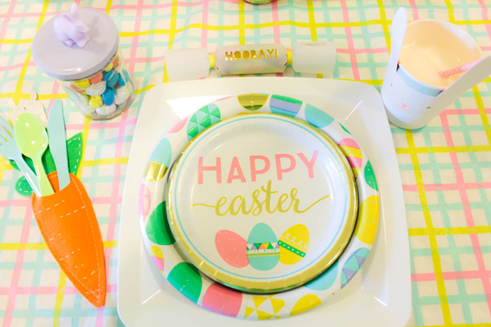 Lovely & Fun Easter Table Tablescape For Kids!- B. Lovely Events