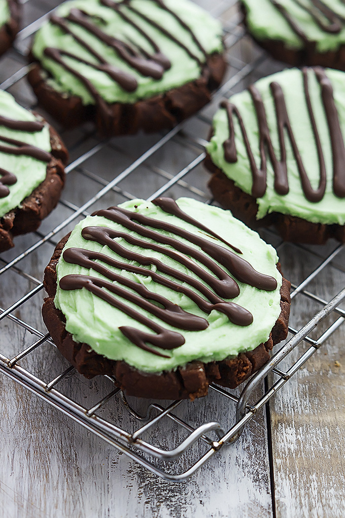 grasshopper-sugar-cookies for St. Patricks Day!