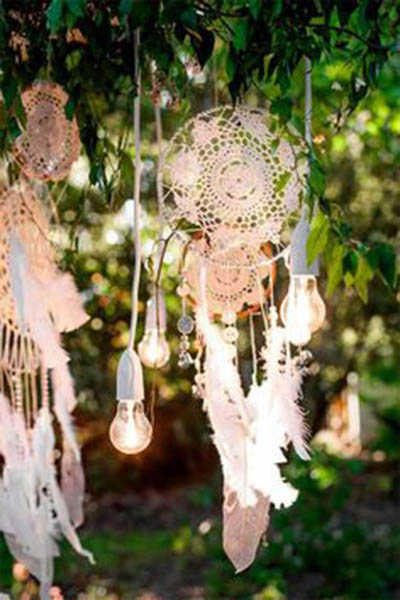 Dreamcather Party Decor- See more amazing party trends for 2016 at B. Lovely Events!