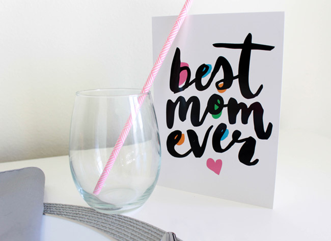 Fun Modern Mother's Day Card- Get The Step By Step Guide On B. Lovely Events