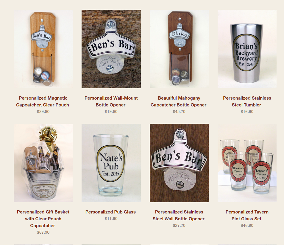 Groomsmen beer gifts- great bridal party gifts!