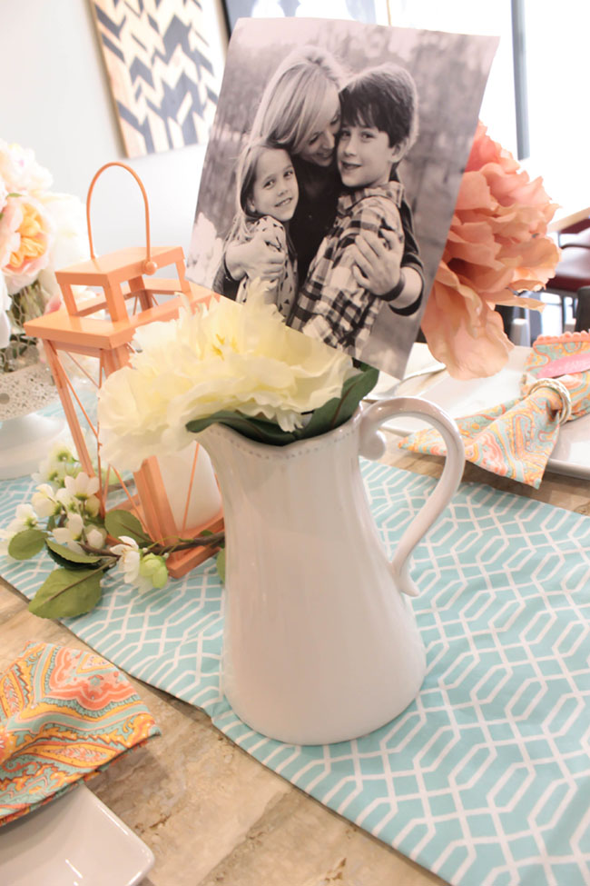 Lovely Blooming Mother's Day Centerpiece - See How To Put It Together On B. Lovely Events!