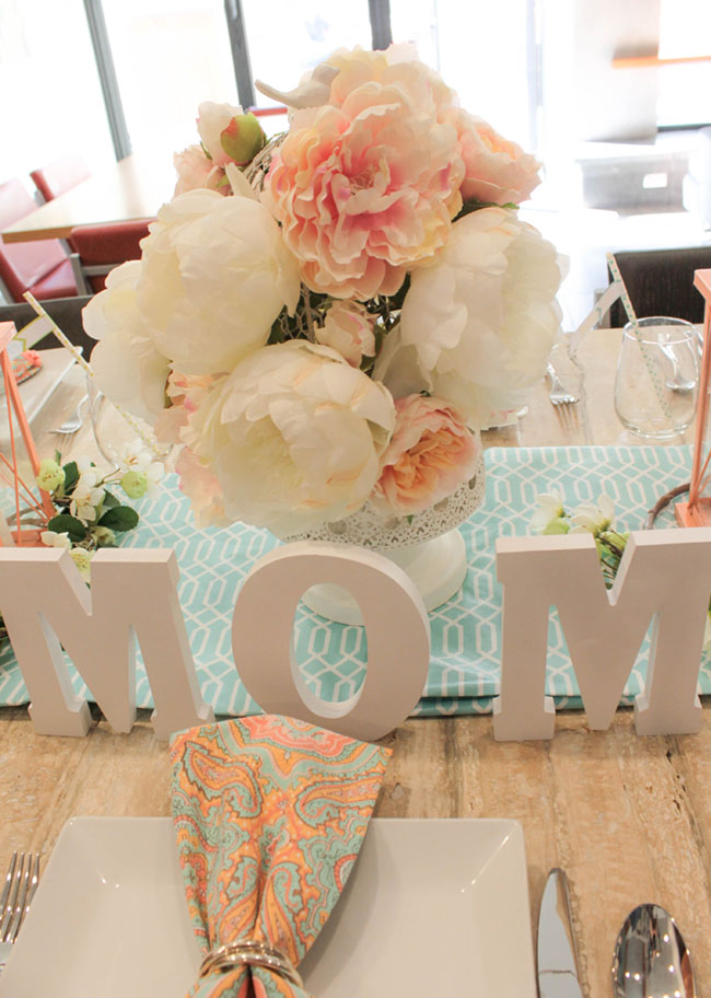 Lovely Blooming Mother's Day Peony Centerpiece - See How To Put It Together On B. Lovely Events!
