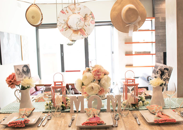 Lovely Blooming Mother's Day Table- See How To Put It Together On B. Lovely Events!