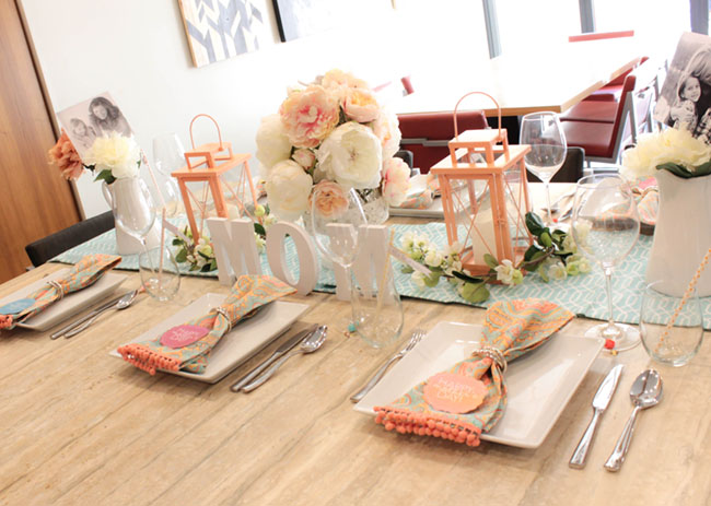 Lovely Blooming Mother's Day Tablescape- See How To Put It Together On B. Lovely Events!