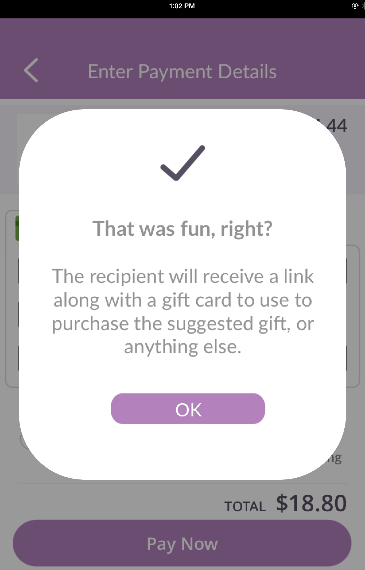 Simple and Easy Email and text gift giving with Evite Instant Gifts!