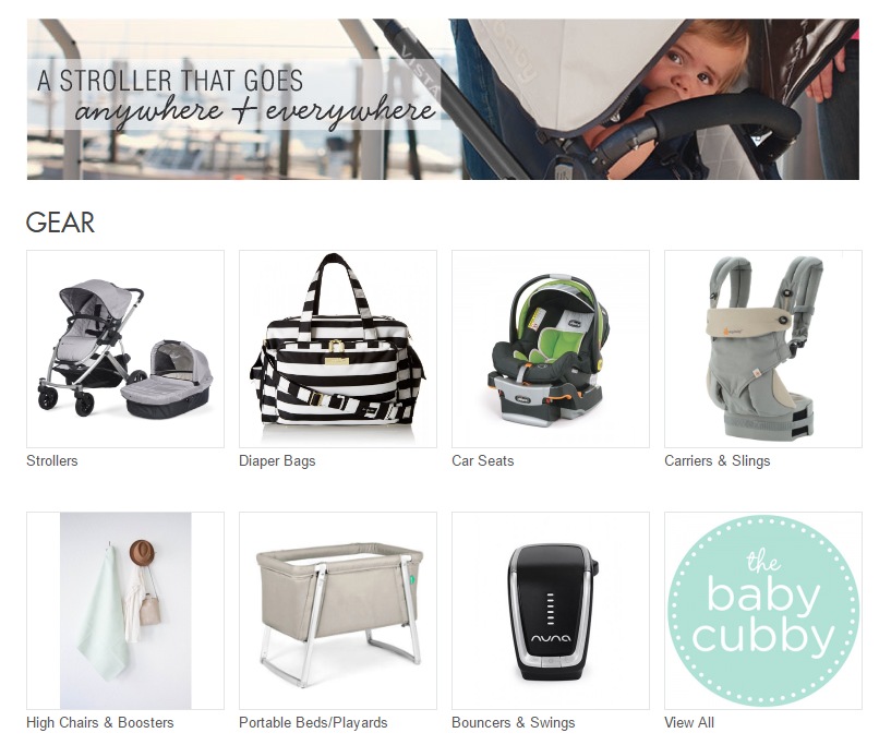 Baby Gear from Baby Cubby