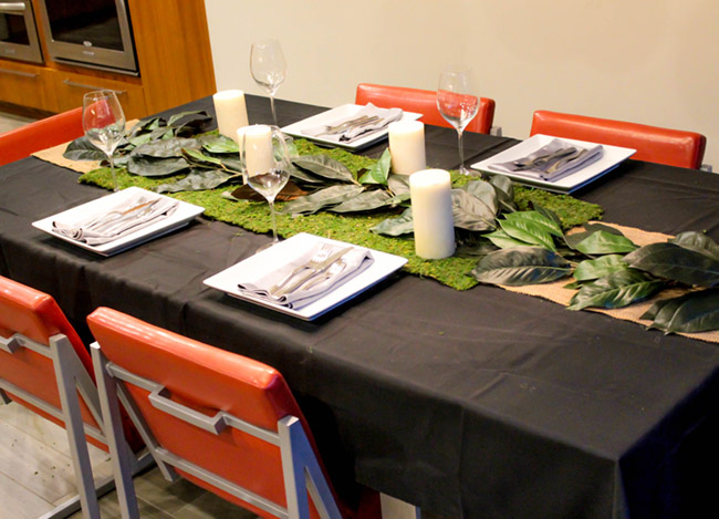 DIY Magnolia Leaf Centerpiece (4) -Learn How To Make Them On B. Lovely Events