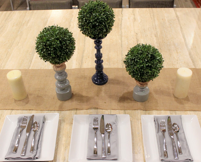 DIY Topiary Boxwood Modern Centerpieces (4) -Learn How To Make Them On B. Lovely Events