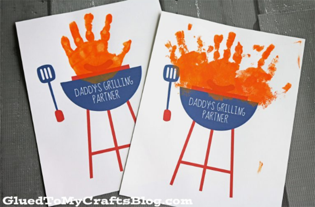 Daddy's My Grilling Partner Father's Day Card -See more Grillin Father's Day Ideas On B. Lovely Events!