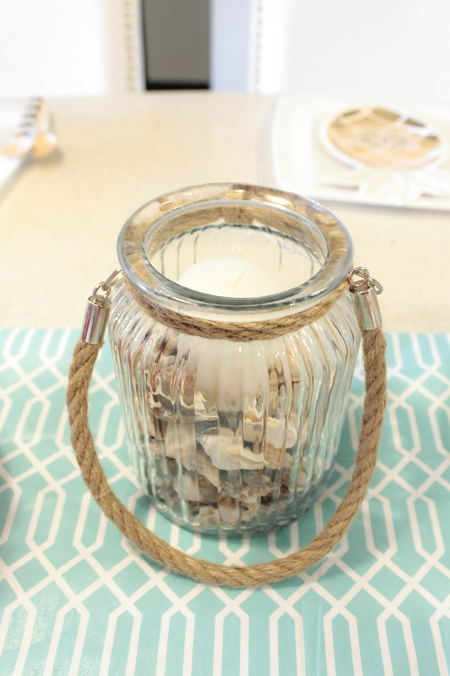 Father's Day Nautical Pineapple Tablescape - See how adorable this table is on B. Lovely Events!