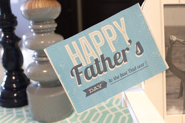 Father's Day Nautical Pineapple Tablescape - See how adorable this table is on B. Lovely Events!