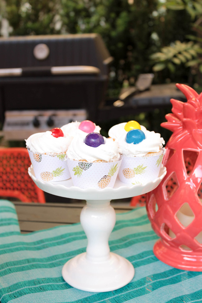 Fun Summer Cupcakes - B. Lovely Events
