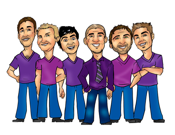 Giveaway- funny-groomsmen-caricature