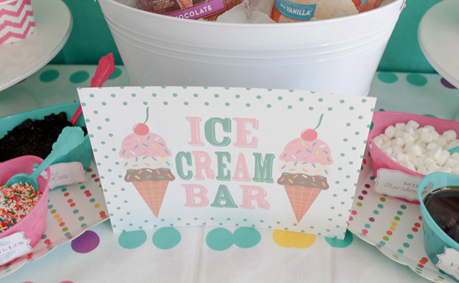 Ice Cream Party Sign For A Fun Summer Ice Cream Party!- See more ice cream party ideas on B. Lovely Events