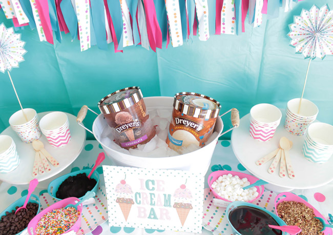 Summer Ice Cream Party Ideas - Lola Lambchops