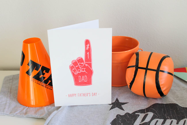 Sports Dad Father's Day Card