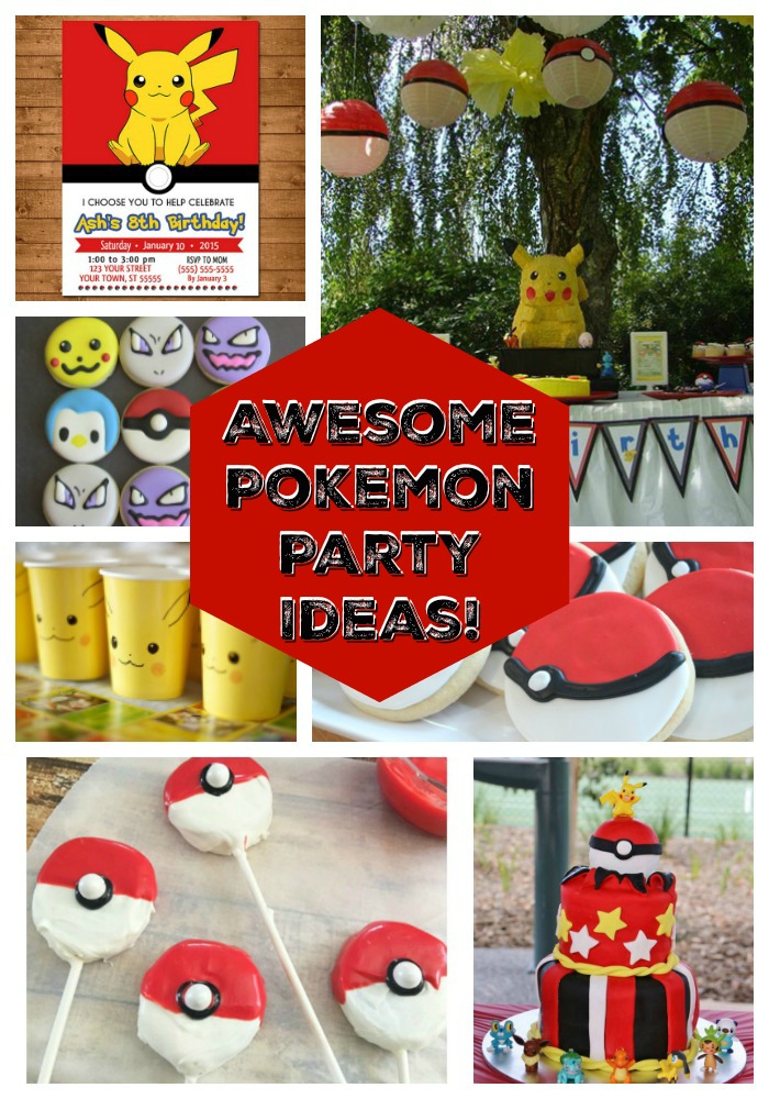 Awesome Pokemon Party Ideas! - See them all On B. Lovely Events