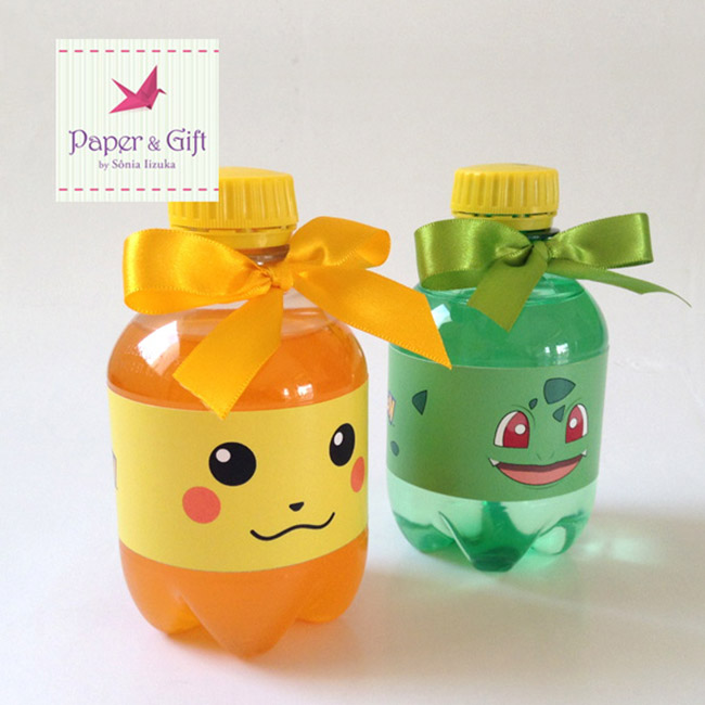 Cute Pokemon Party Drinks! - See more cute Pokemon Party Ideas on B. Lovely Events