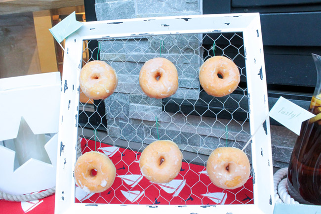 Donut Wall- Fun for a BBQ - B. Lovely Events