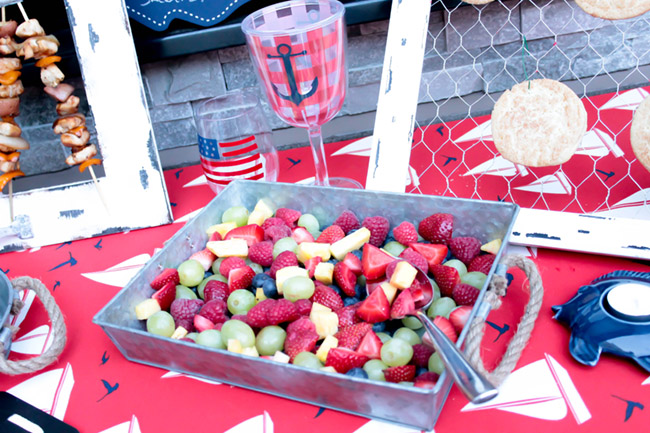 Fun Summer BBQ Decor And Food Ideas from B. Lovely Events