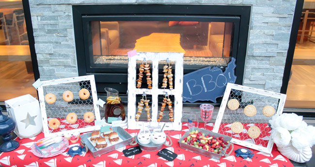 Fun Summer BBQ Decor And Food Ideas from B. Lovely Events!