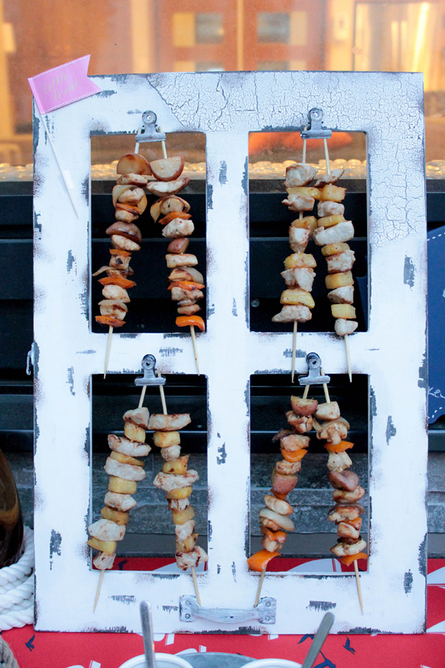 Fun Ways To Display Food At A BBQ - B. Lovely Events