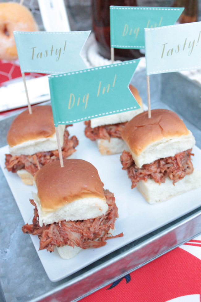 Fun Ways To Have Sliders on BBQ - B. Lovely Events