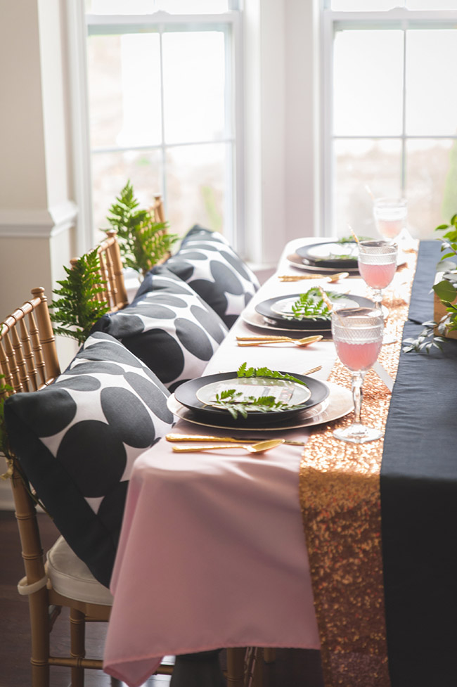 Gorgeous Floral Baby Shower Table