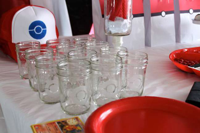 Love this easy Drink idea for a pokemon party- - See more cute Pokemon Party Ideas on B. Lovely Events