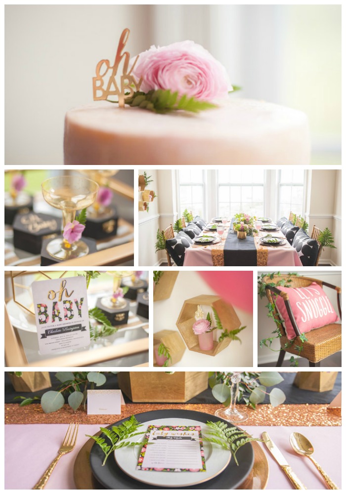 Oh Baby Gorgeous Floral Baby Shower- B. Lovely Events