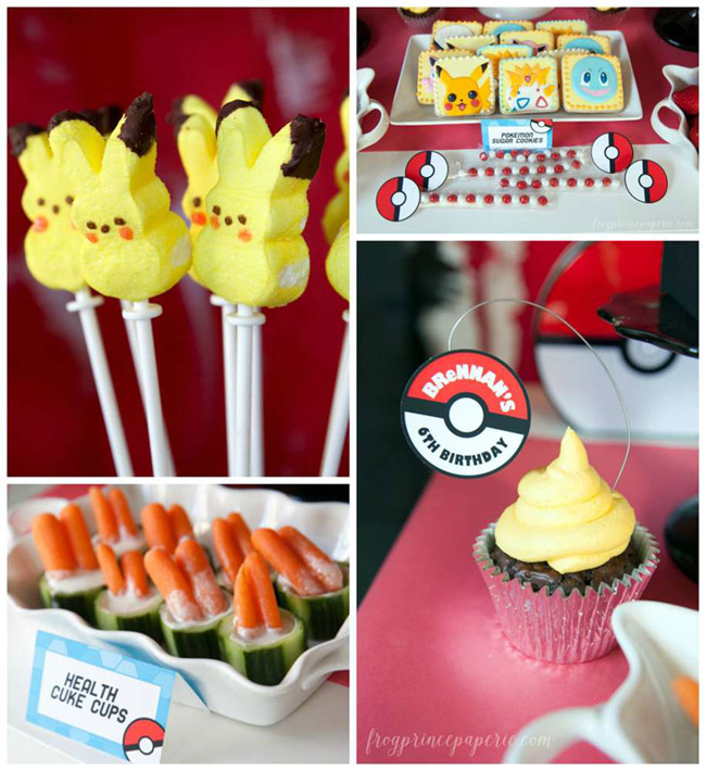Pokemon Party Food Ideas- SO Cute! - See more cute Pokemon Party Ideas on B. Lovely Events 