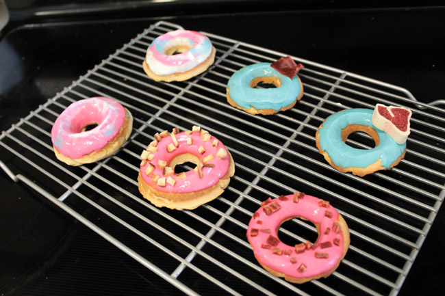 Puppy Party Dog Donuts- Get the recipe on B. Lovely Events