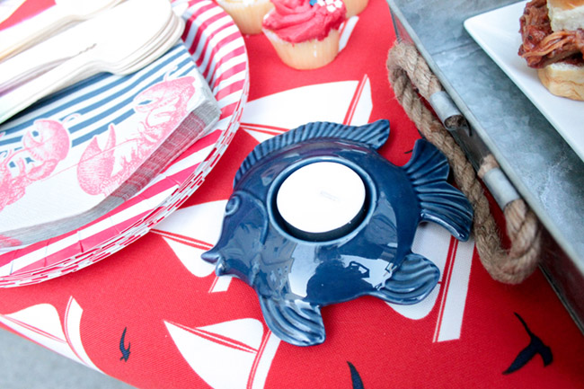 Summer Fish Votive Candle Holder! - B. Love