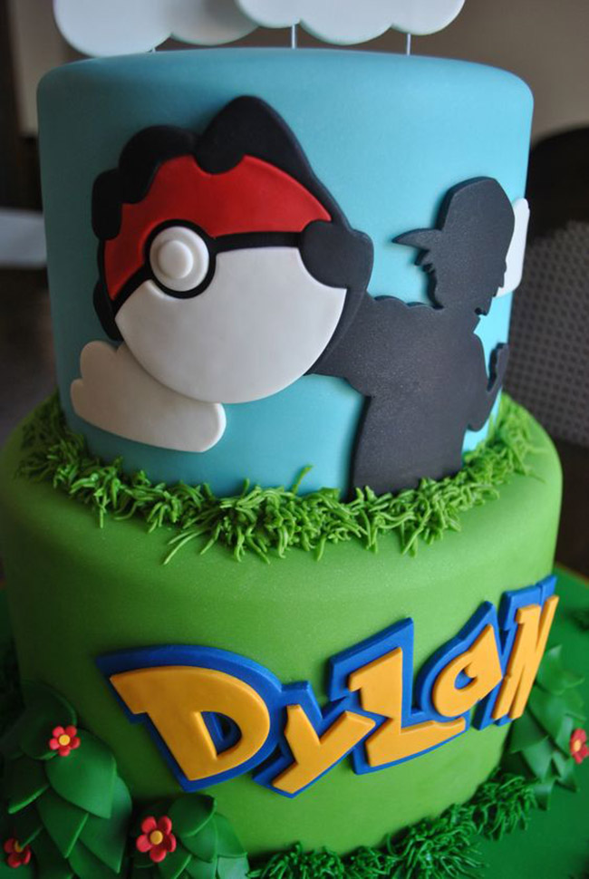 This Pokemon Cake Is Amazing!- See more cute Pokemon Party Ideas on B. Lovely Events