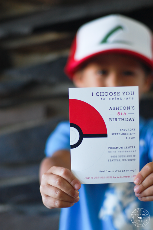 This pokemon party invitation is lovely! - See more darling pokemon ideas on B. Lovely Events!